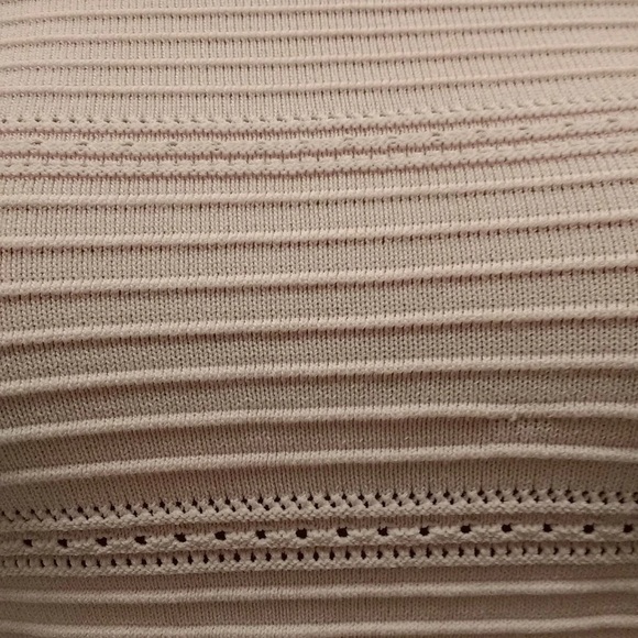 White House Black Marketlol Light Pink Textured Blouse - Picture 5 of 12